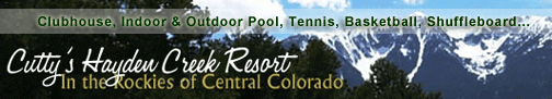 click here for Cutty's Resort Hayden Creek - camping and family fun