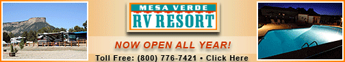 click here rv camping and lodging in mesa verde