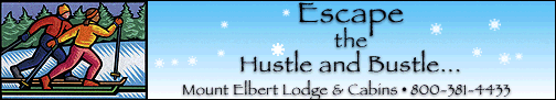 click here for snowshoeing near Leadville