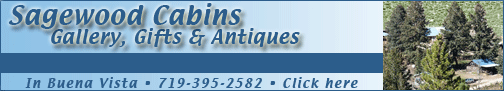 click here for Sagewood Cabins, Gallery, Gifts & Antiques