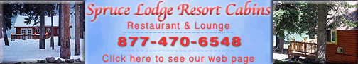 Spruce Lodge banner click here
