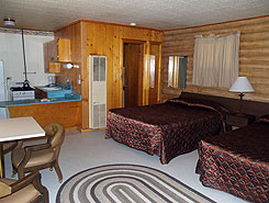 gunnison motel room, Colorado, The CVD