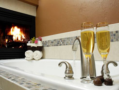 Cascade Guest Suite, Bath & Fireplace, Pikes Peak, Colorado, The CVD