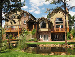 Westcreek Lodge Bed & Breakfast, Pond, Pikes Peak, Colorado, The CVD