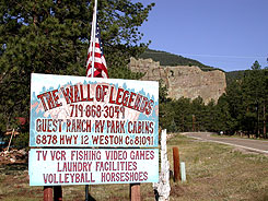 wall of legends, Colorado, The CVD