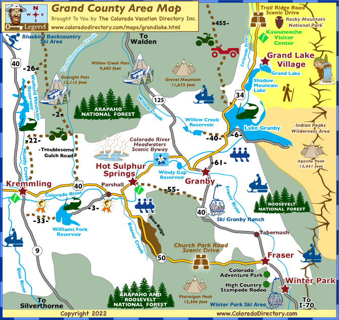 Grand County Map 