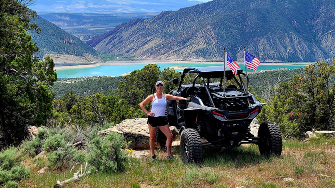 Rifle Gap State Park, Colorado